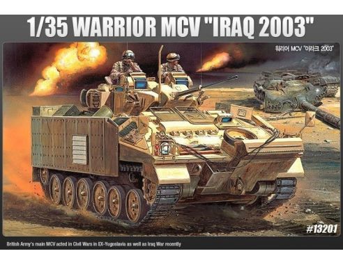 ACADEMY 13201 WARRIOR MCV IRAQ 2003 1:35 Kit Modellino