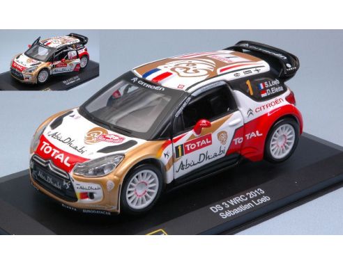 Bburago BU41101L CITROEN DS 3 WRC N.1 MONTE CARLO 2013 S.LOEB-D.ELENA 1:32 Modellino