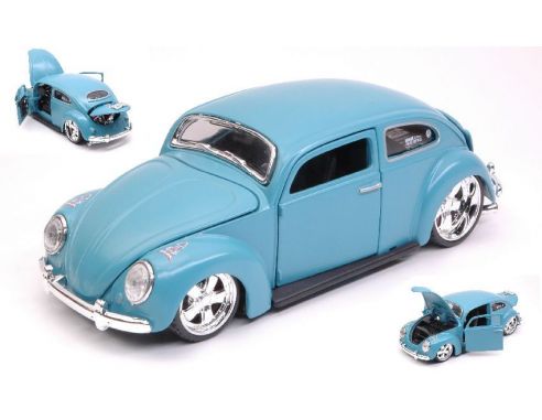 Maisto MI31023LB VW BEETLE CUSTOM LIGHT BLUE 1:24 Modellino