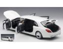 AUTOART AA76296 MERCEDES MAYBACH S 600 PULLMAN 2016 WHITE/DARK GREY 1:18 Modellino