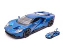 Bburago BU43100H FORD GT 2017 METALLIC BLUE 1:32 Modellino