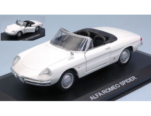 Bburago BU43210L ALFA ROMEO SPIDER OSSO DI SEPPIA WHITE 1:32 Modellino