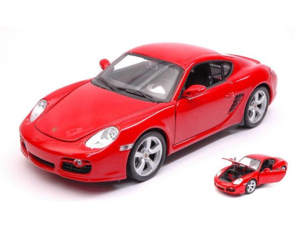 Welly WE22488R PORSCHE CAYMAN S RED 1:24-27 Modellino