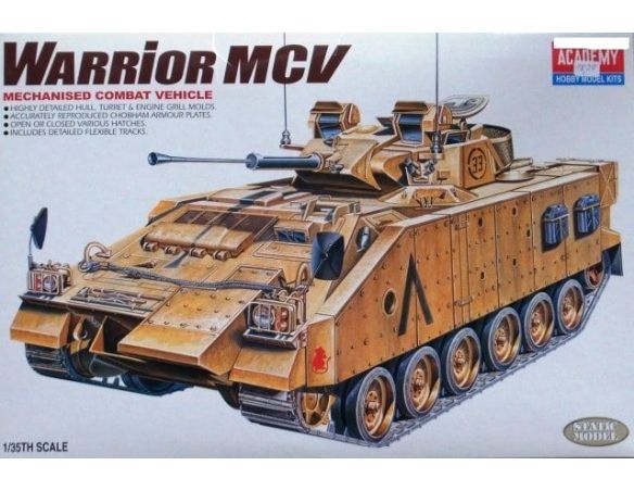 ACADEMY 1365 WARRIOR MCV 1:35 Kit Modellino SCATOLA ROVINATA