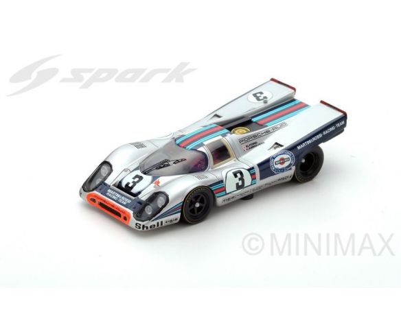 Spark Model S43SE71 PORSCHE 917 N.3 WINNER 12 H SEBRING 1971 V.ELFORD-G.LARROUSSE 1:43 Modellino