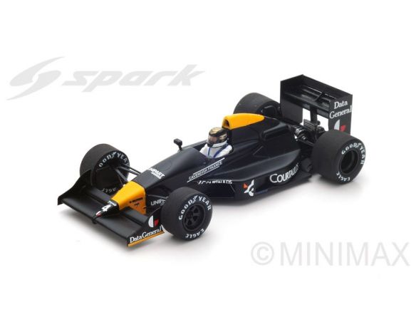 Spark Model S4863 TYRRELL 017 J.BAILEY 1988 N.4 16th BRITISH GP 1:43 Modellino