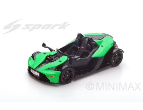Spark Model S5665 KTM X-BOW (BALESTRA) R 2007 GREEN/BLACK 1:43 Modellino