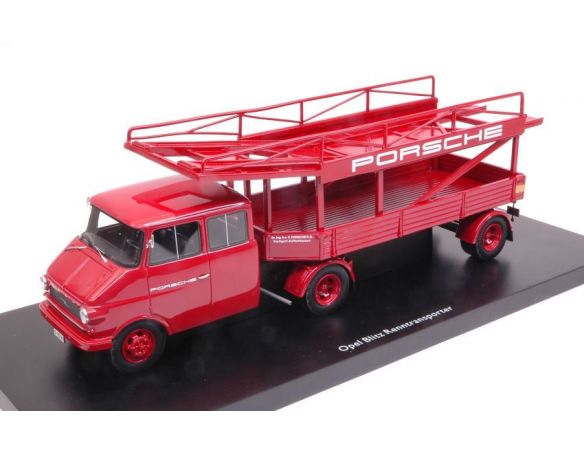 Schuco SH9015 OPEL BLITZ TRANSPORTER PORSCHE 1:43 LIM.PCS 500 Modellino