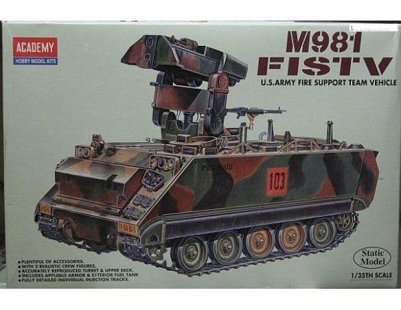 ACADEMY 1361 M981 FISTV 1:35 Kit Modellino