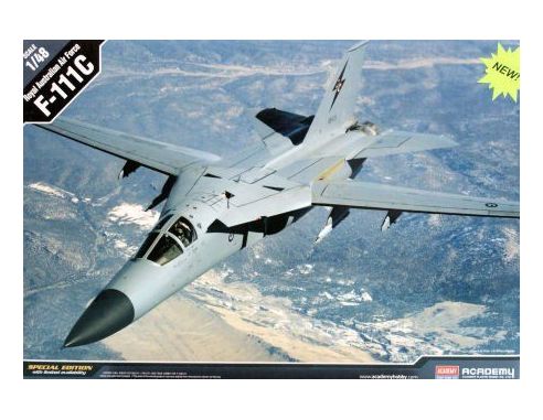 ACADEMY 12220 F-111C ROYAL AUSTRALIAN AIR FORCE 1:48 Kit Modellino