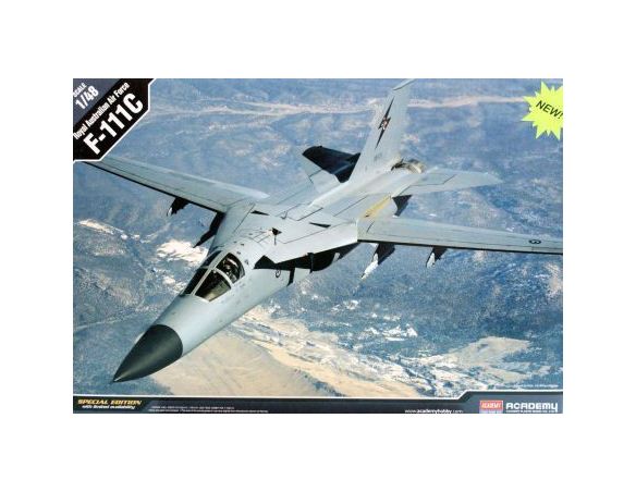 ACADEMY 12220 F-111C ROYAL AUSTRALIAN AIR FORCE 1:48 Kit Modellino