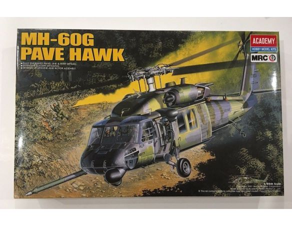 ACADEMY 2201 MH-60G PAVE HAWK 1:35 Kit Modellino