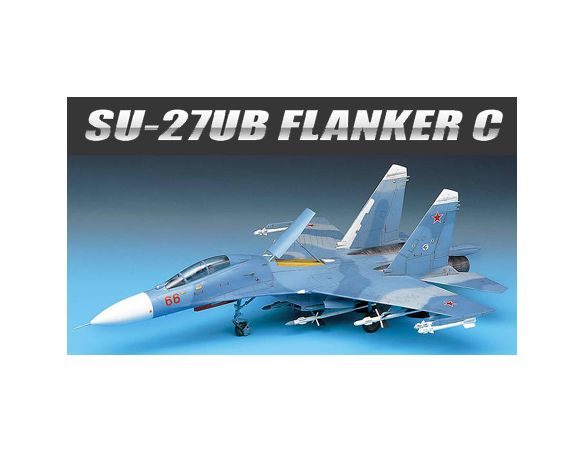 ACADEMY 2140 SUKHOI SU-27UB FLANKER C 1:48 Kit Modellino