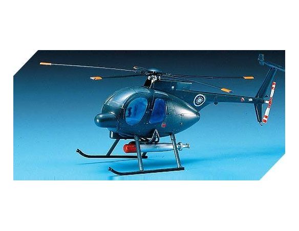 ACADEMY 1645 HUGHES 500MD ASW 1:48 Kit Modellino