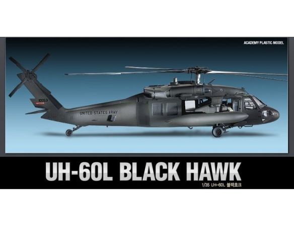 ACADEMY 2192 UH-60L BLACK HAWK 1:35 Kit Modellino