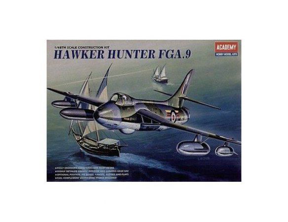 ACADEMY 2169 HAWKER HUNTER FGA 9 1:48 Kit Modellino