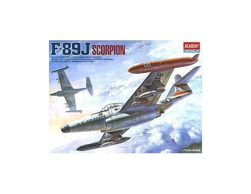 ACADEMY 1628 F-89J SCORPION 1:72 Kit Modellino