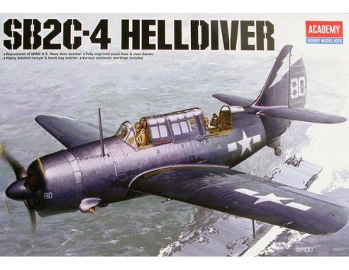 ACADEMY 12406 SB2C-4 HELLDIVER  1:72 Kit Modellino