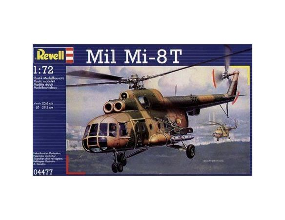 REVELL 04477 MIL MI-8T 1:72 KIT Modellino
