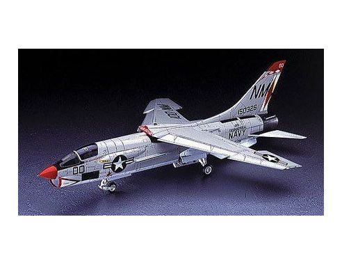 HASEGAWA 07225 F-8E CRUSADER 1:48 KIT Modellino