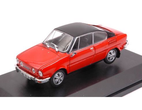 SKODA 110L 1973 DARK RED ABREX 143ABS701BC 1/43 701BC METAL DIE CAST
