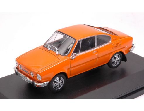 Abrex AB707GV SKODA 110R COUPE' 1980 ORANGE 1:43 Modellino