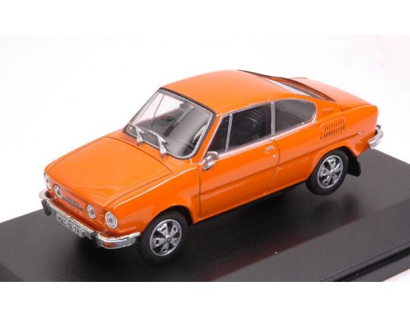 Abrex AB707GV SKODA 110R COUPE' 1980 ORANGE 1:43 Modellino