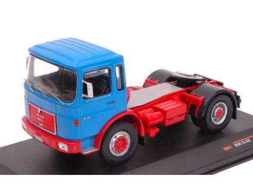 Ixo model TR011 MAN 16.320 BLUE/RED 1:43 Modellino