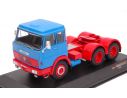 Ixo model TR012 HENSCHEL HS 19 TS 1966 LIGHT BLUE/RED 1:43 Modellino