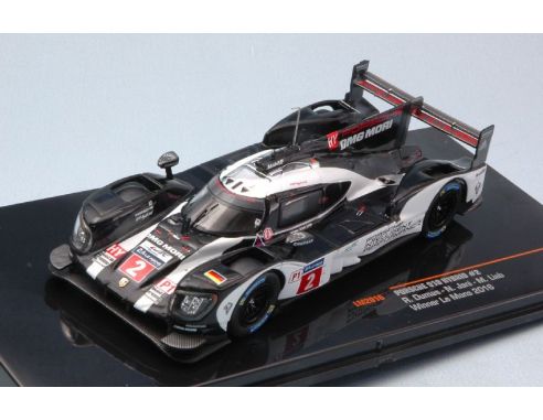 Ixo model LM2016 PORSCHE 919 HYBRID No.2 WINNER 24h LM 2016  R.DUMAS-N.JANI-M.LIEB 1:43 Modellino
