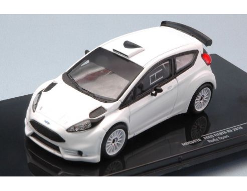 Ixo model MDCS016 FORD FIESTA R5 2015 WHITE W/4 TIRES 1:43 Modellino
