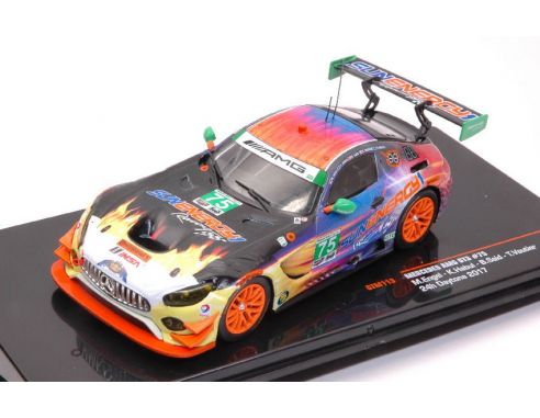 Ixo model GTM113 MERCEDES GT3 N.75 42nd 24H DAYTONA 2017 ENGEL-HABUL-SAID-VAUTIER 1:43 Modellino