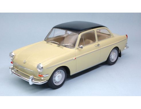 MODELCARGROUP MCG18089 VW 1500 S (TIPO 3) BEIGE/BLACK 1:18 Modellino