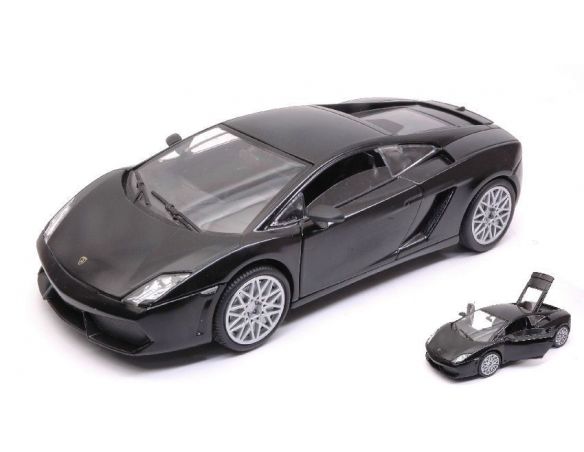 Motormax MTM73362BK LAMBORGHINI GALLARDO LP560-4 2009 BLACK 1:24 Modellino