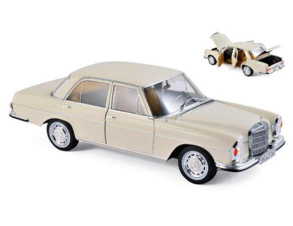 Norev NV183569 MERCEDES 280 SE 1969 IVORY 1:18 Modellino