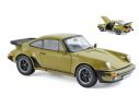 Norev NV187575 PORSCHE 911 TURBO 3.3 1977 OLIVE GREEN 1:18 Modellino