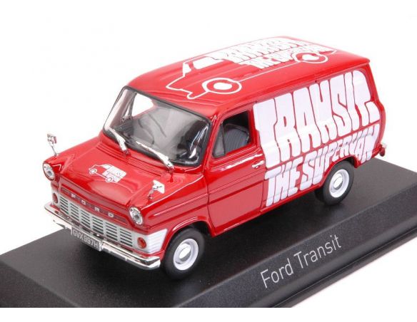 Norev NV270521 FORD TRANSIT VAN 1965 RED 1:43 Modellino