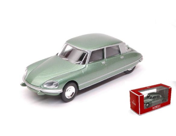 Norev NV310700 CITROEN DS 23 PALLAS 1973/1975 METALLIC GREEN 1:64 Modellino