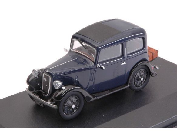 Oxford OXF43RUB002 AUSTIN SEVEN RUBY SALOON BLUE 1:43 Modellino