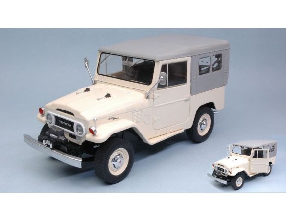 Triple T9-1800152 TOYOTA LAND CRUISER FJ40 1967 BEIGE 1:18 Modellino