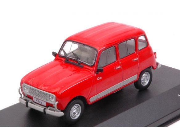 White Box WB270 RENAULT 4 CLAN RED 1:43 Modellino