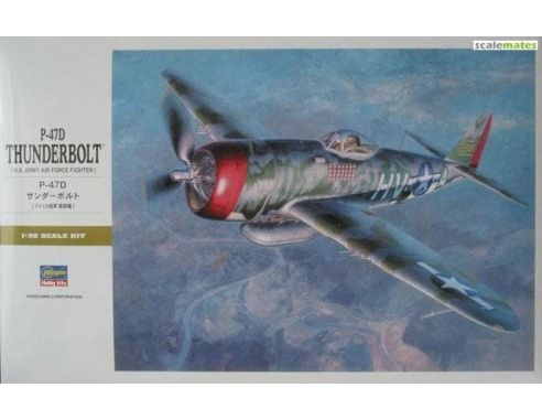 HASEGAWA 08077 P-47D THUNDERBOLT 1:32 KIT Modellino
