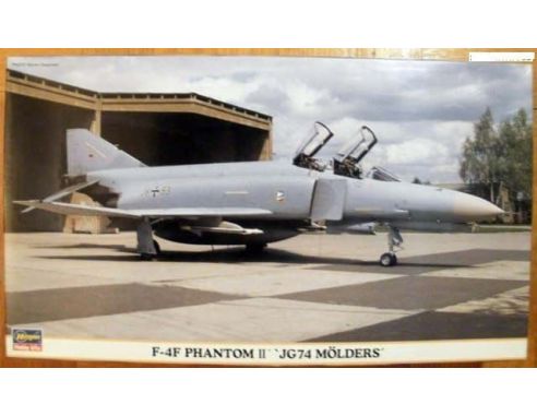 HASEGAWA 00864 F-4F PHANTOM JG74 MOLDERS 1:72 KIT Modellino