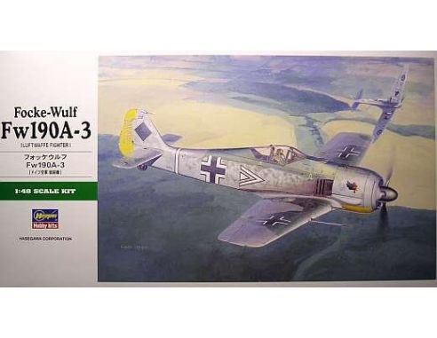 HASEGAWA 09090 FOCKE-WULF FW190A-3 1:48 KIT Modellino