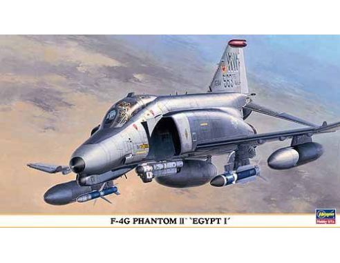HASEGAWA 00954 F-4G PHANTOM II EGYPT 1 1:72 KIT Modellino