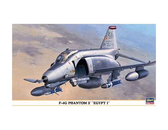 HASEGAWA 00954 F-4G PHANTOM II EGYPT 1 1:72 KIT Modellino
