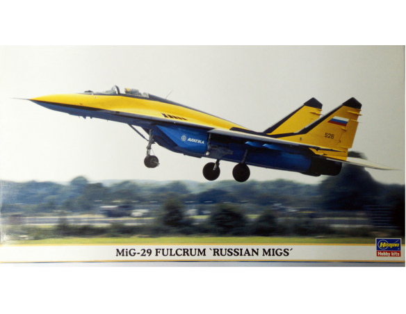HASEGAWA 00965 MIG-29 FULCRUM RUSSIAN MIGS 1:72 KIT Modellino