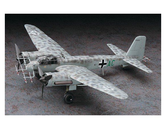 HASEGAWA 01562 JUNKERS JU88G-6 NACHTJAGER 1:72 KIT Modellino