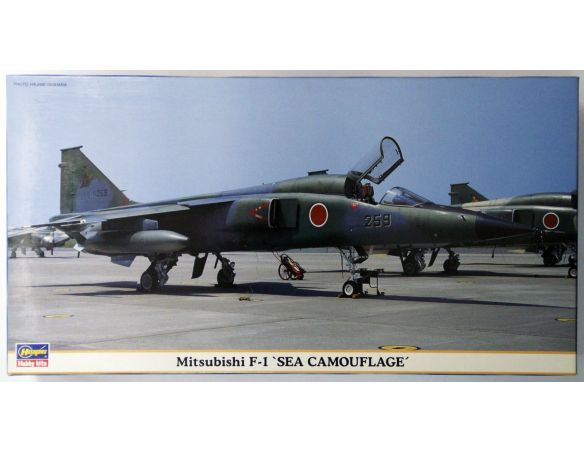 HASEGAWA 09897 MITSUBISHI F-1 SEA CAMOUFLAGE 1:48 KIT Modellino