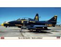 HASEGAWA 09937 TA-4J SKYHAWK BLUE ANGELS 1:48 KIT Modellino